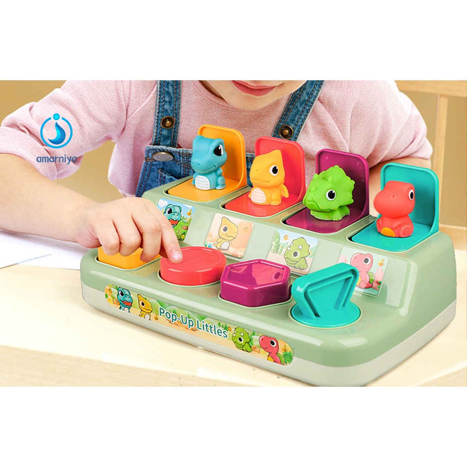 Amar Baby This Pop Up Animal Is The Perfect Cho Người Mới Bắt Đầu Học Đẩy Và Kéo