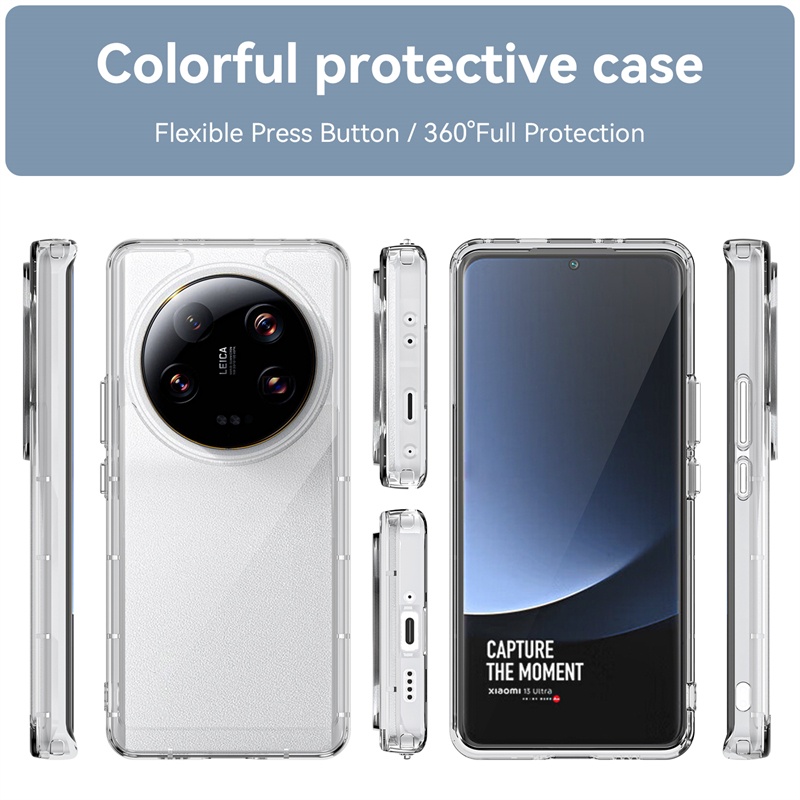 Ốp Điện Thoại Silicon Trong Suốt Cho Xiaomi 13 Ultra Xiaomi 13 12 Lite 11i 12S Ultra 11i HyperCharge 5G 12T Pro Xiaomi 13 Ultra Pro