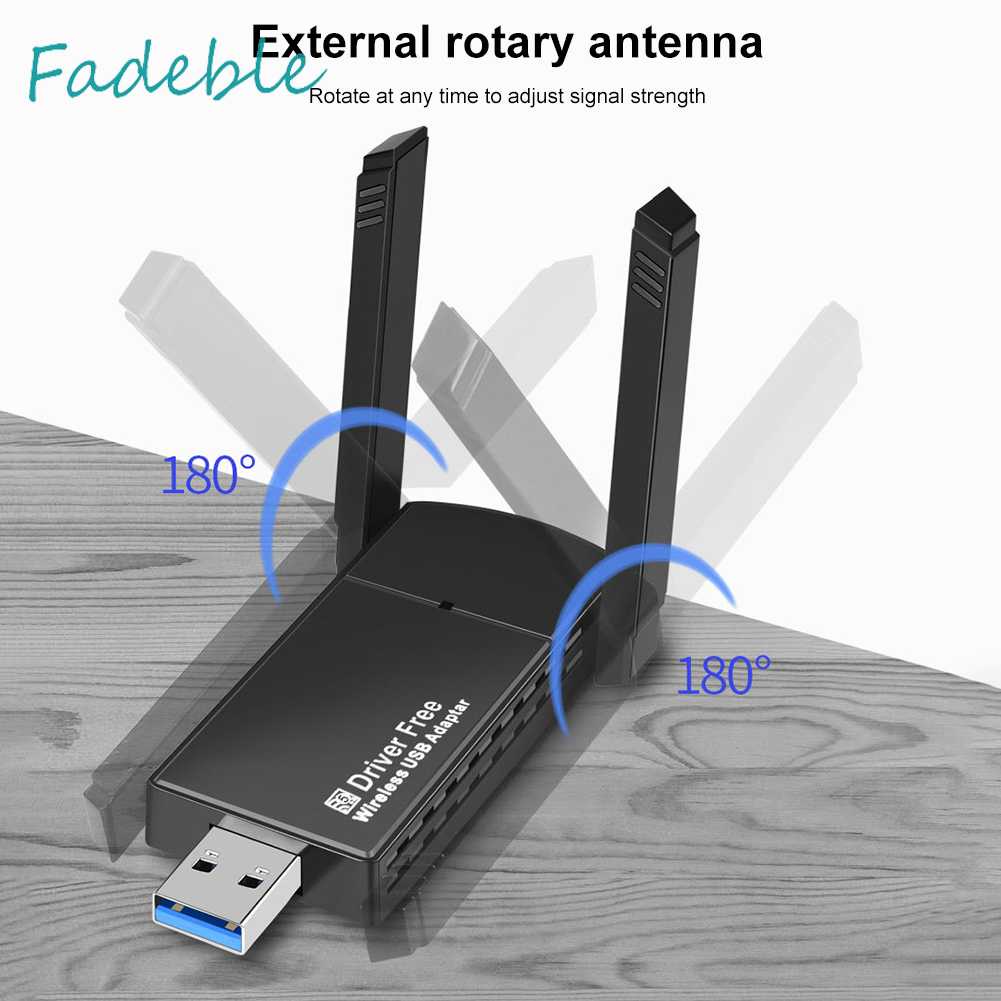 Usb WiFi 650Mpbs 5G / 2.4G Cho Windows Vista / XP / Win7 / 8 / 10 / 11