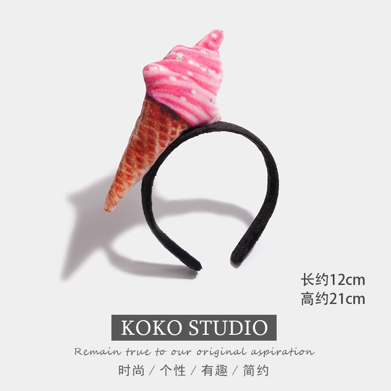 Băng Đô Cài Tóc Hình Trái Cây Rau Củ Quả Vui Nhộn Sáng Tạo Cho Nữ Rửa Mặt