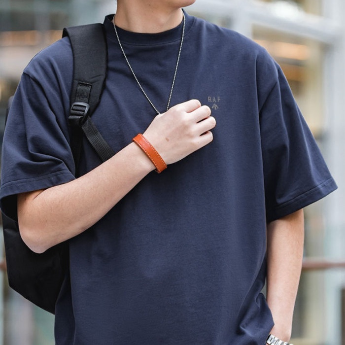 Maden 230g round neck loose t-shirt