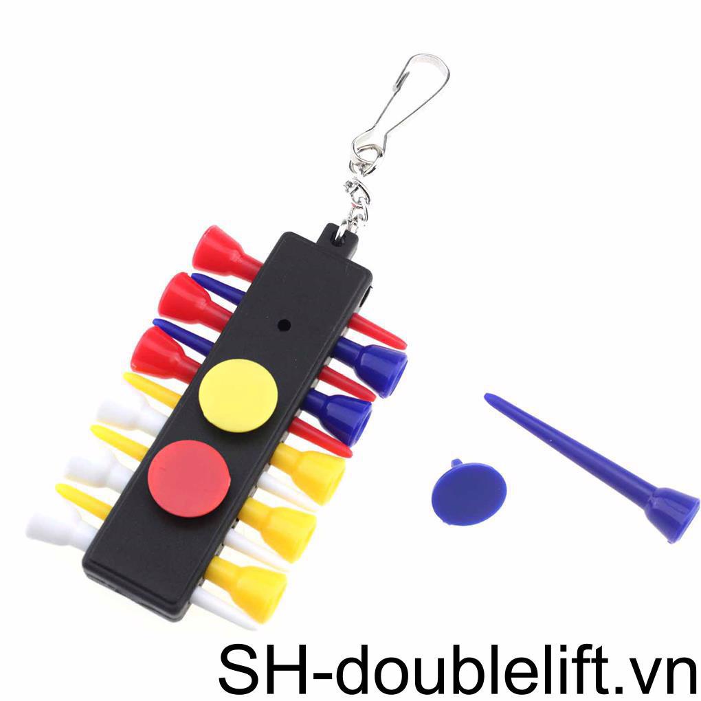 Bộ 12 Giá Đỡ Bóng Golf Bằng Nhựa Đa Năng Tiết Kiệm Không Gian Cho Người Mới Bắt Đầu