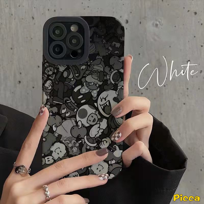 Ốp Điện Thoại Silicon Họa Tiết Tranh Sơn Dầu Cho IPhone XR 11 13 14 12 Pro Max 7 8 Plus X XS Max