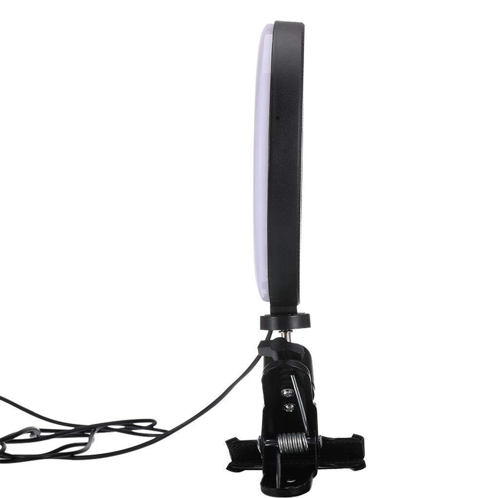 Đèn LED Hình Tròn Cổng USB Có Kẹp Tiện Dụng