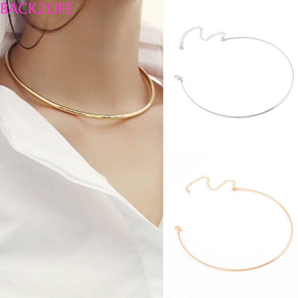 Vòng Cổ Choker 2 Lớp Hở Lưng Quyến Rũ Cho Nữ