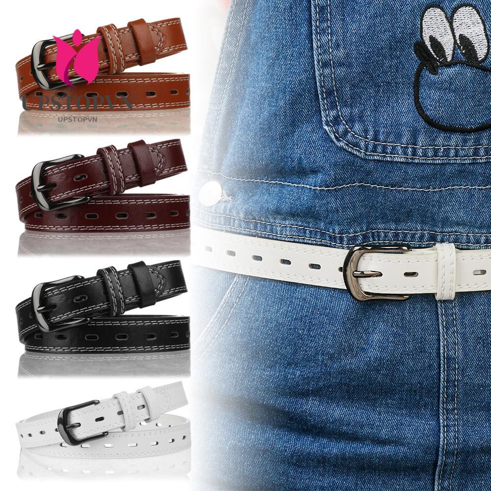 Thắt Lưng Khóa Kim Loại Thời Trang Cho Nữ