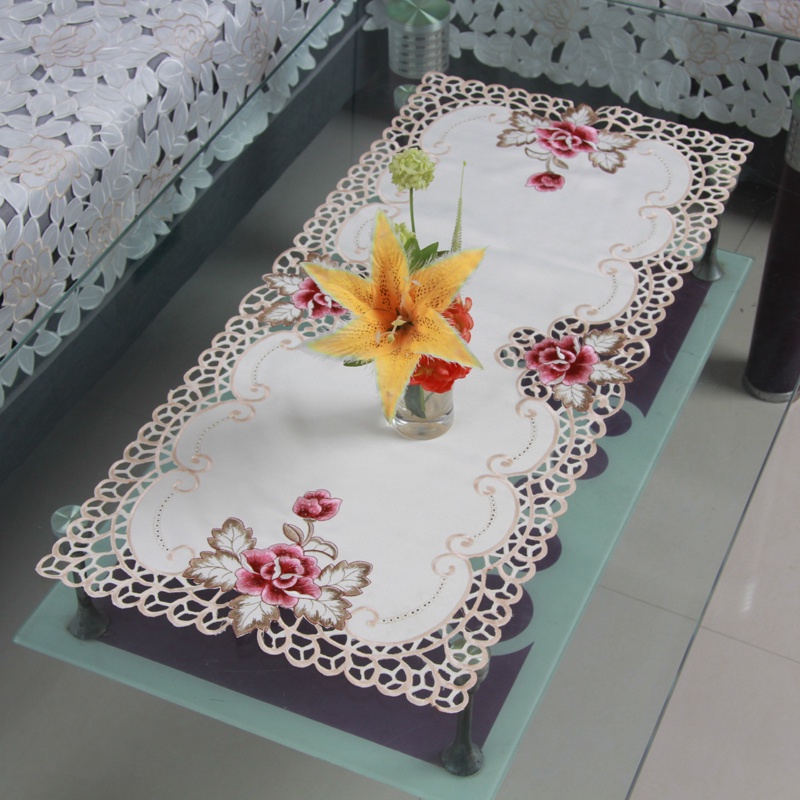 Khăn Trải Bàn Được Làm Từ Vải Satin, Kích Thước 40x85cm, Dùng Cho Tiệc