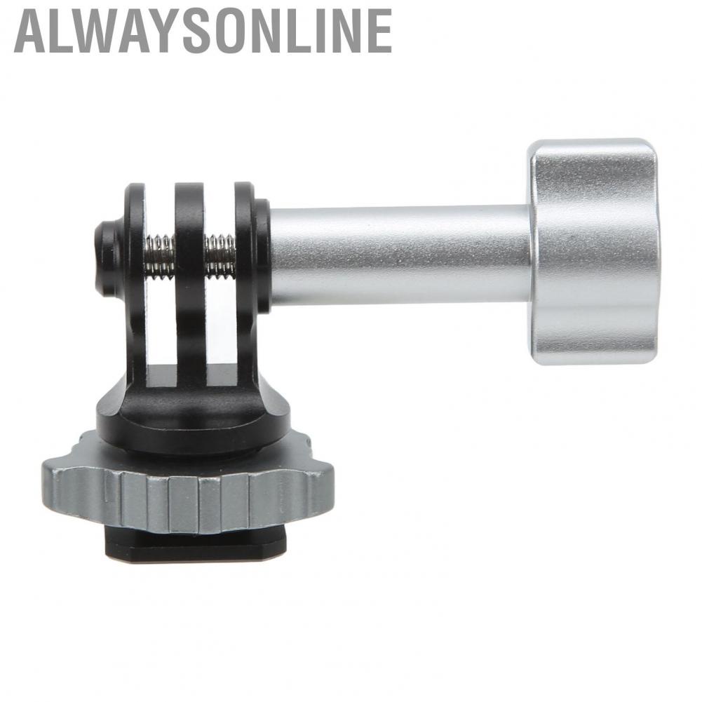 Alwaysonline Action  Tripod Mount Base Cold Shoe Adapter For Hero 10 9 8 7 Motion US