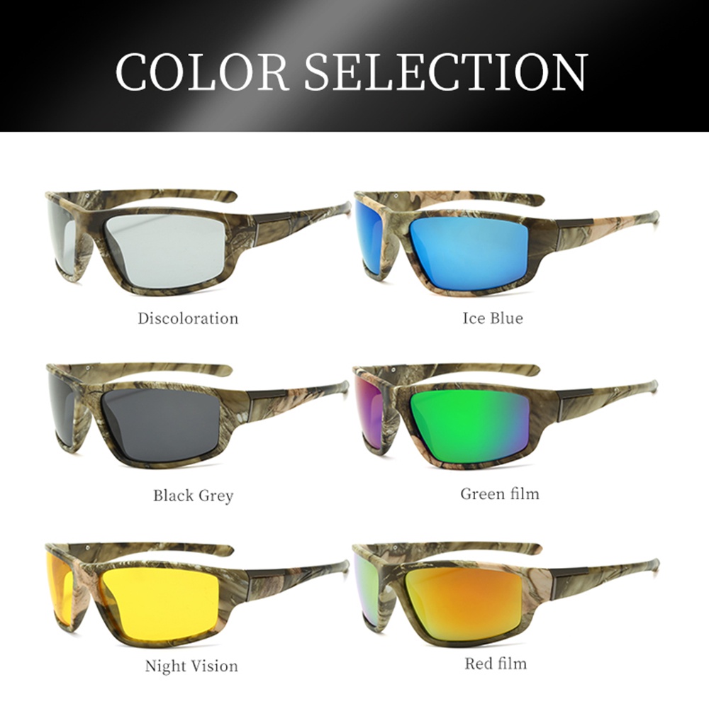 Kính Mát Phân Cực Chống Tia UV400 Phong Cách Thể Thao Thời Trang Cho Nam Và Nữ