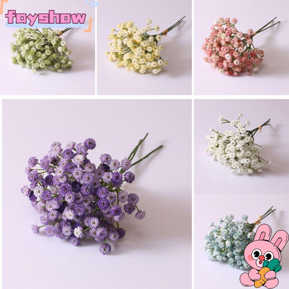Bộ 2 Cành Hoa Gypsophila Giả Dùng Trang Trí Tiệc Cưới|Hoa Giả Trang Trí Nội Thất Đẹp Mắt