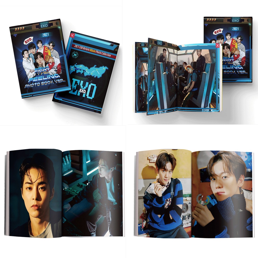 1 Cuốn Album Ảnh Nhóm Nhạc EXO BT-S GOT7 GOT 7