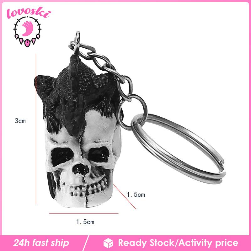 Móc Khóa Hình Đầu Lâu Thời Trang Cho Nam Và Nữ