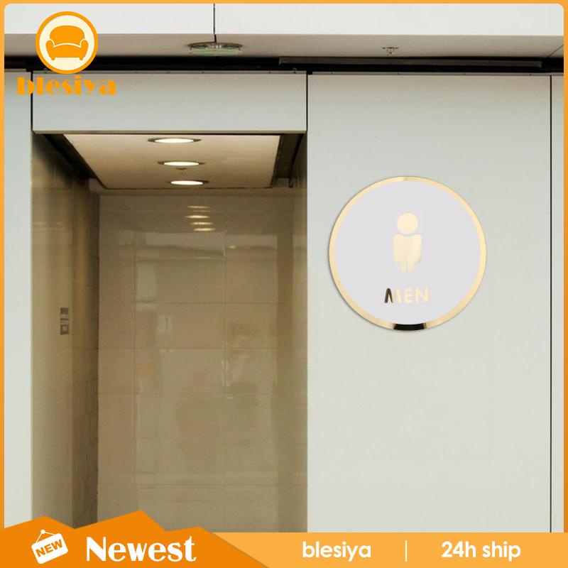 Nhãn Dán Cửa Nhà Vệ Sinh Nam Nữ