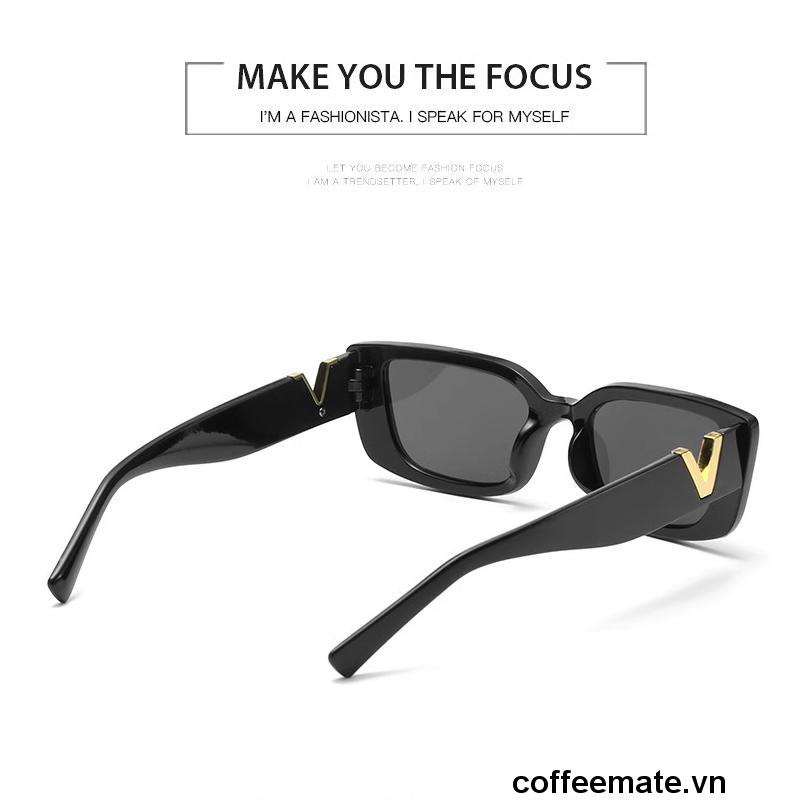 ⚡Kính râm mát gọng cao cấp chữ nhật thời trang sành điệu chống tia UV cho nam và nữ