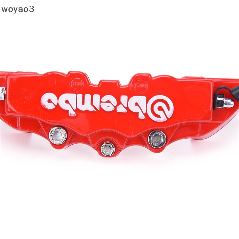 Set 2 Ốp Kẹp Phanh Trước / Sau Bằng ABS Chuyên Dụng Cho Xe Hơi woyao3