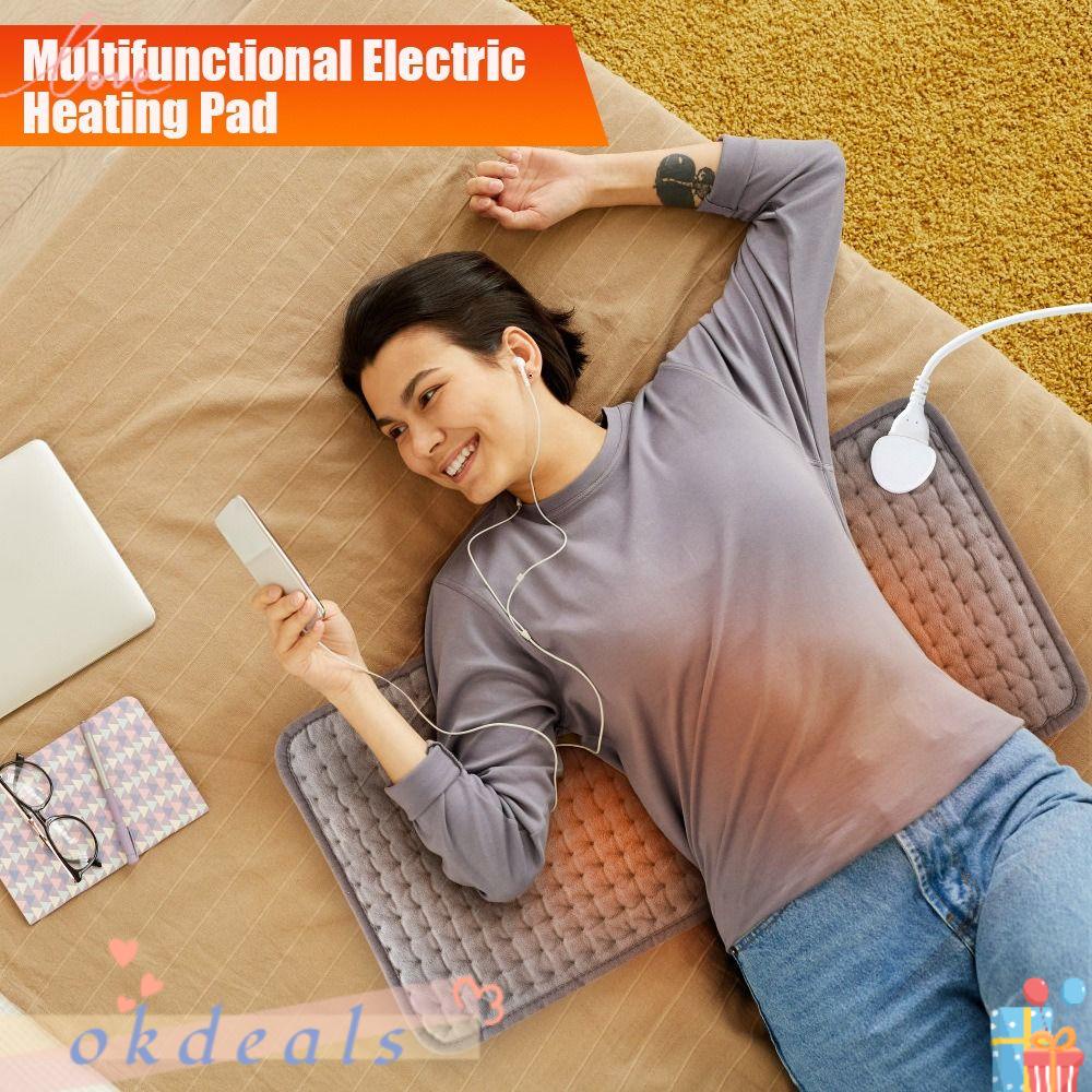 Đệm Sưởi Ấm Giảm Đau Bằng Điện Tiện Lợi Dành Cho Gia Đình