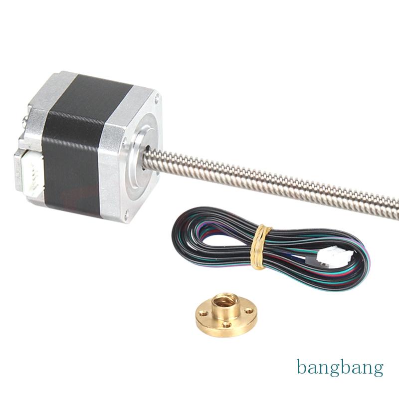 Vít Chì Mở Rộng Động Cơ Bước NEMA17 300mm T8 30000Hrs 80cm Siêu Bền