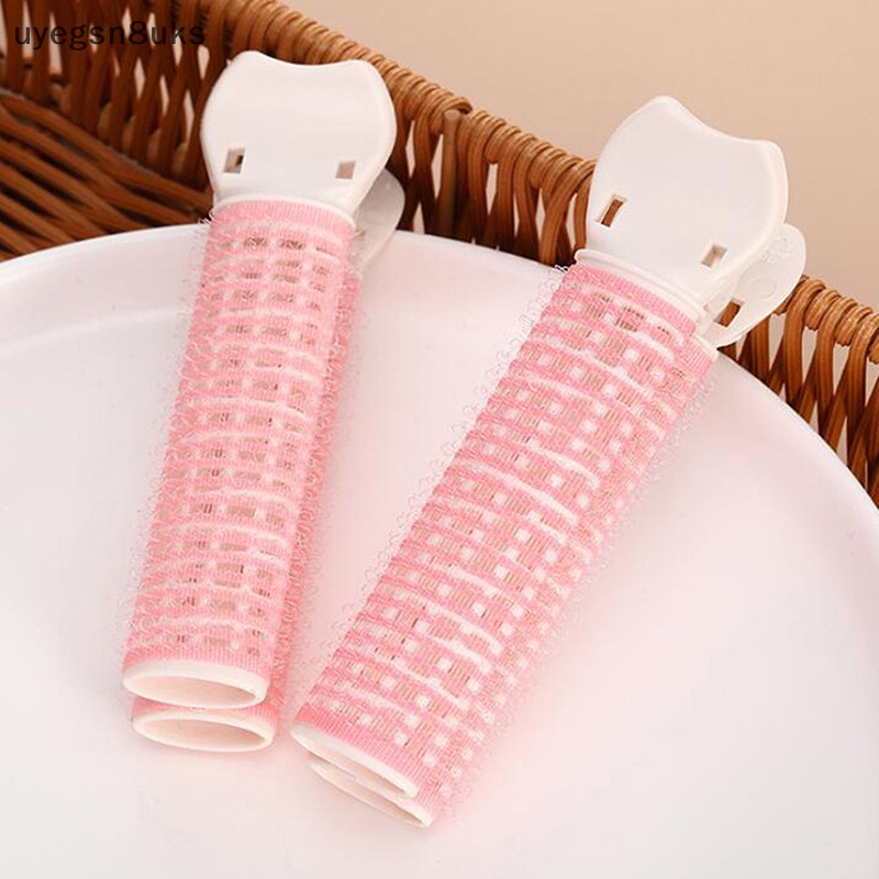 Uy 2 cái/bộ tóc chân tóc Fluffy Clip cố định bangs tạo tác Pad tóc gốc kẹp tóc Curl KS