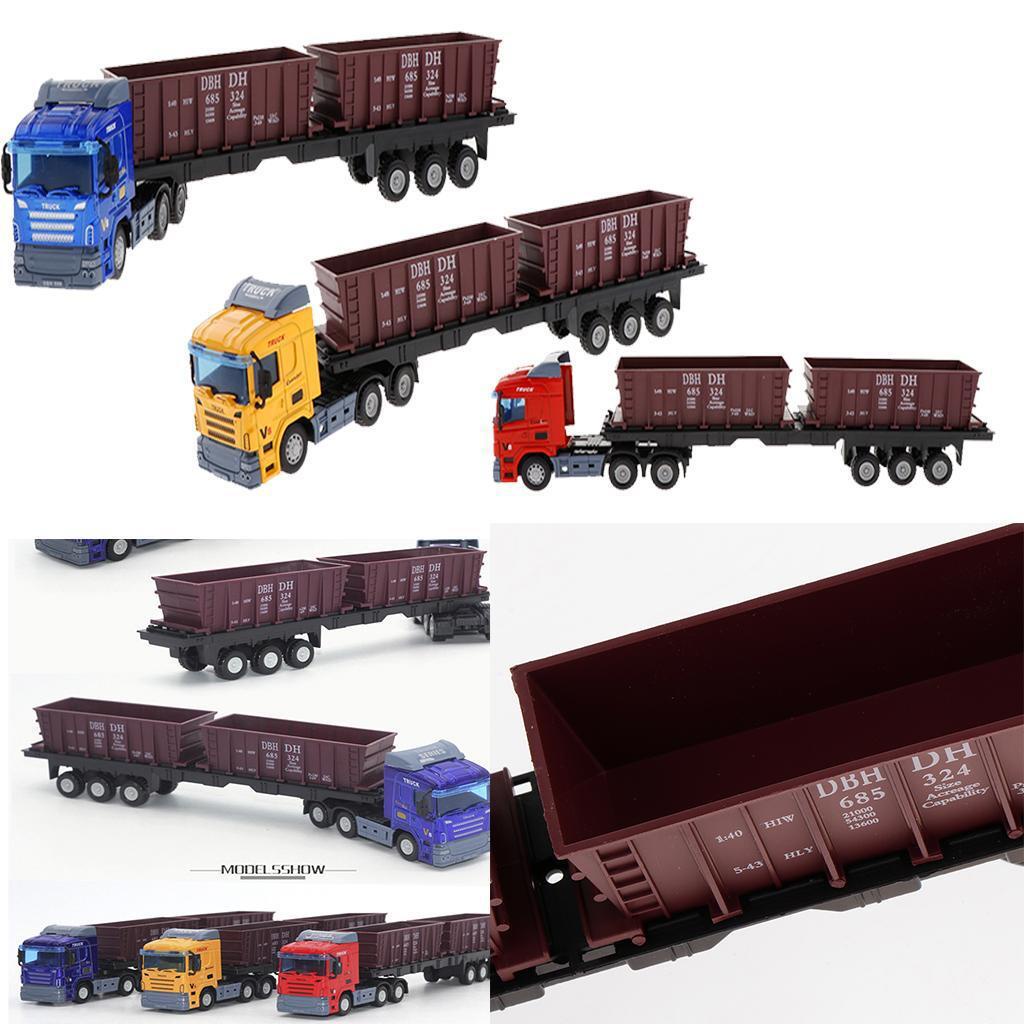 Đồ Chơi Xe Tải Màu Vàng Với Tỷ Lệ 1: 48