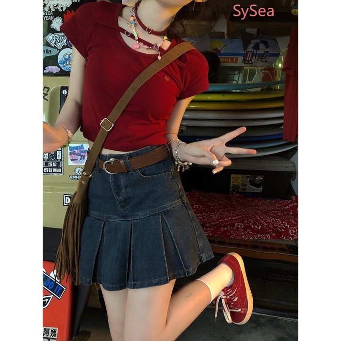 Áo Sơ Mi Dopamine Trái Tim Đa Năng Quyến Rũ Thời Trang Mùa Hè Cho Nữ