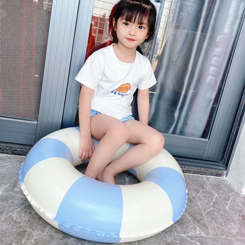 Phao Bơi Bơm Hơi Dày Dặn Chống Lăn Dành Cho Người Lớn Và Trẻ Em