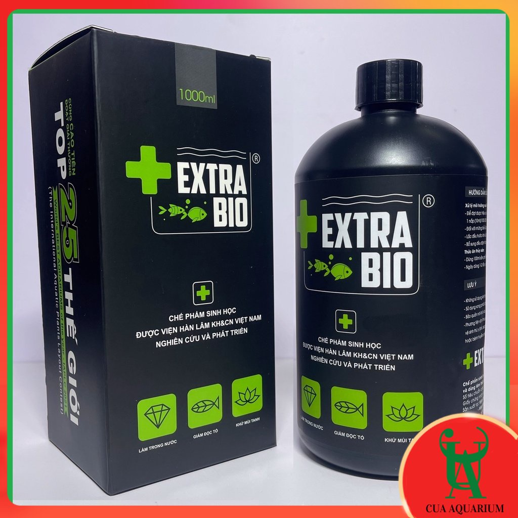 VI SINH TRONG NƯỚC HỒ CÁ EXTRA BIO 1000ml
