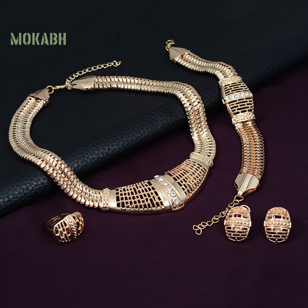 Bộ Trang SứC HợP Kim ĐíNh Đá Sang TrọNg