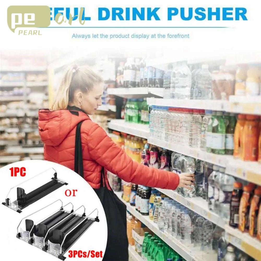 .Giá Đỡ Đồ Uống Để Tủ Lạnh Tự Động Đẩy Lên Sức Chứa Lớn Dễ Vệ Sinh