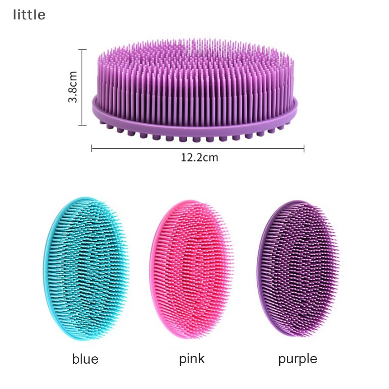 Bàn Chải Tắm Silicone Mềm Tẩy Tế Bào Chết An Toàn Cho Da