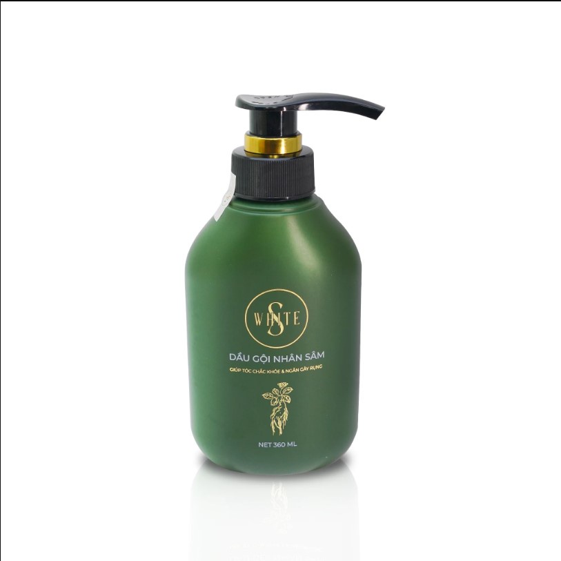 Dầu Gội SWhite Nhân Sâm Đào cho tóc suông dài, mượt mà 360ml