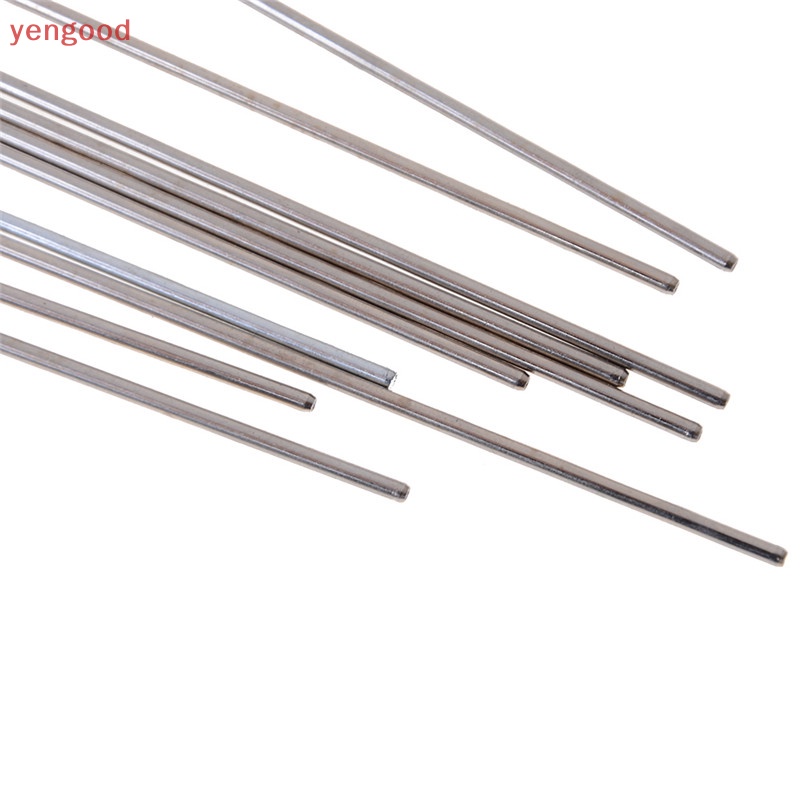 Set 10 Trục Bánh Răng Kim Loại 2 * 100mm Đường Kính 2mm Tự Làm Đồ Chơi Xe Hơi