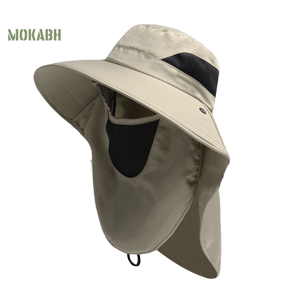 Mũ Tai Bèo Có Dây Cố Định Bảo Vệ Toàn Diện Chống Trượt Thoáng Khí