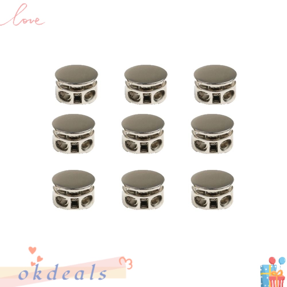 Khóa Dây Giày Mini Co Giãn Hai Lỗ Tiện Dụng