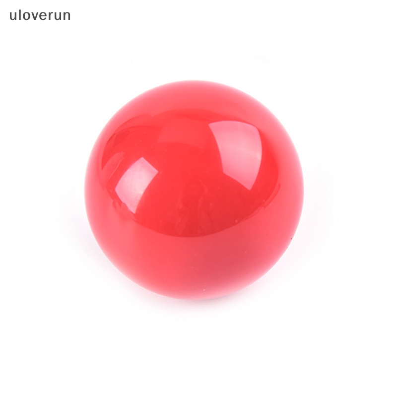 Uloverun 1 Trái Bóng Bida 52.5mm Màu Đỏ Bằng Nhựa resin vn