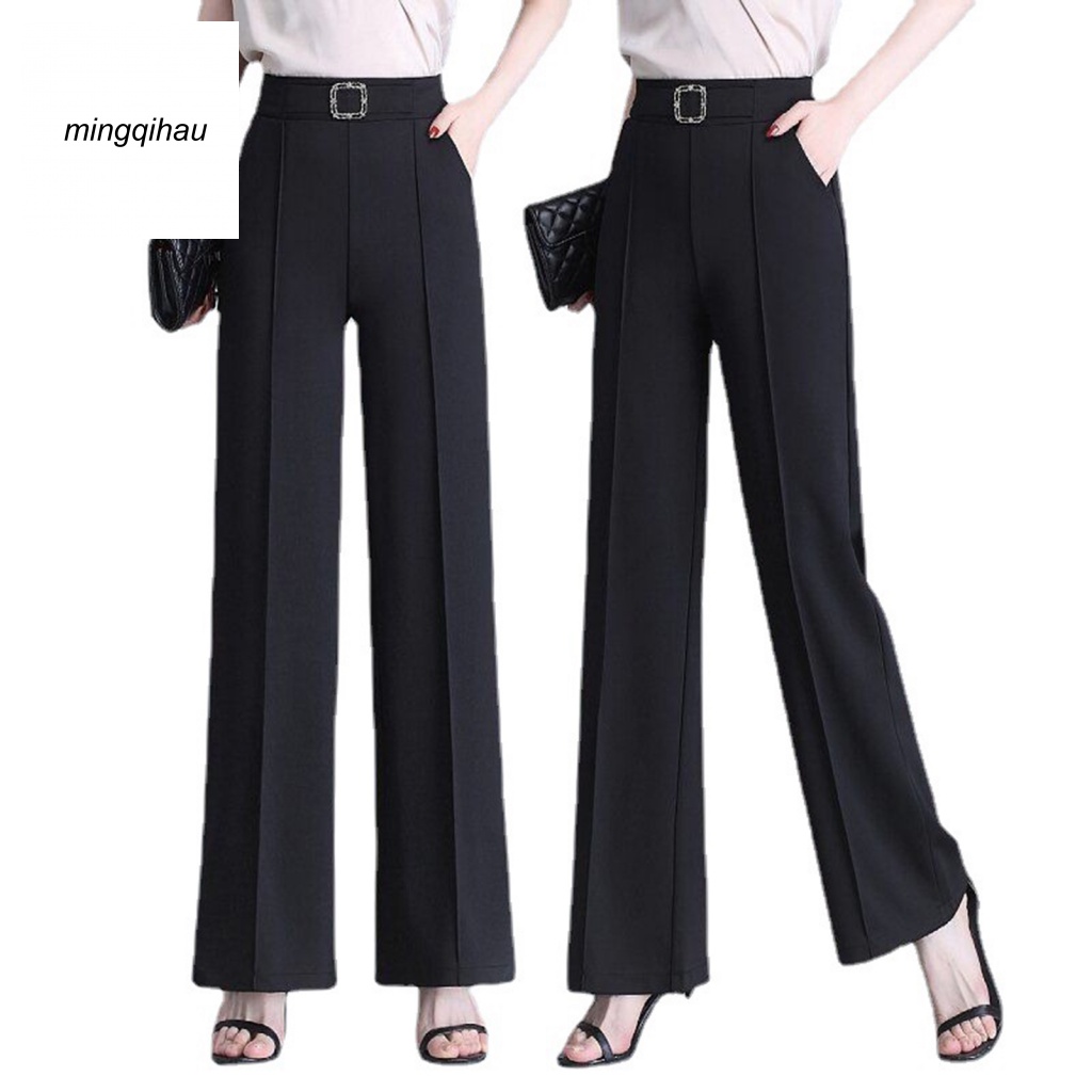 Quần Dài Lưng Cao Thời Trang Cho Nữ