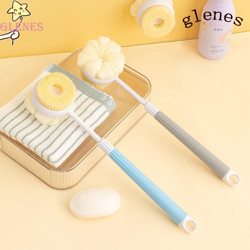 Bàn Chải Chà Lưng Tẩy Tế Bào Chết Hai Mặt Cán Dài Hiệu Glees