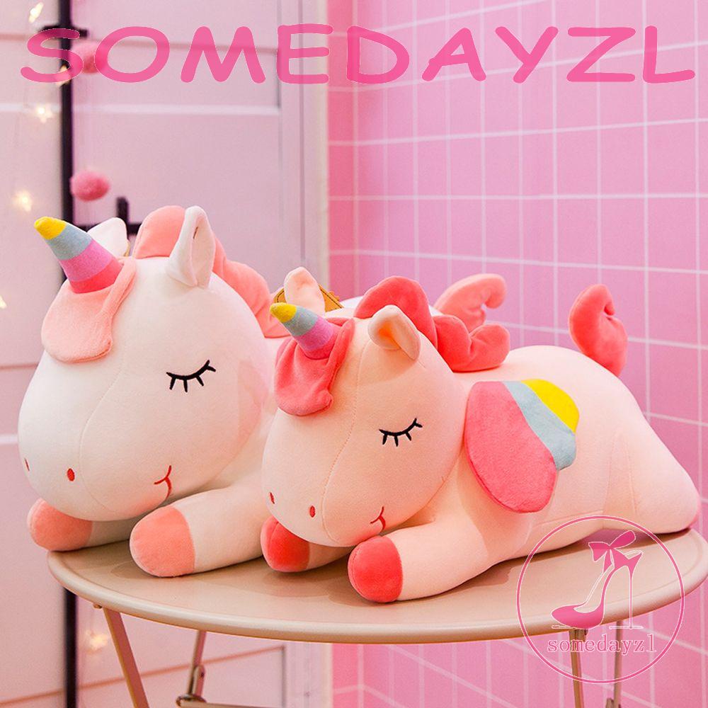 Thú Nhồi Bông Hình Kỳ Lân Mềm Mại Trang Trí Nhà Cửa / Văn Phòng