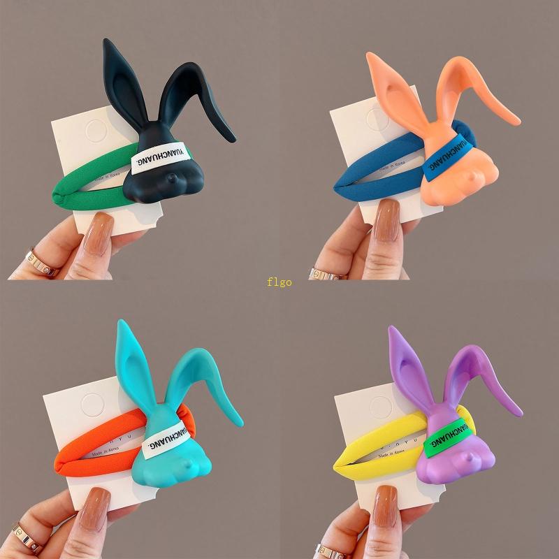 Kẹp Tóc Hình Thỏ Màu Macaron Ngọt Ngào Cho Nữ