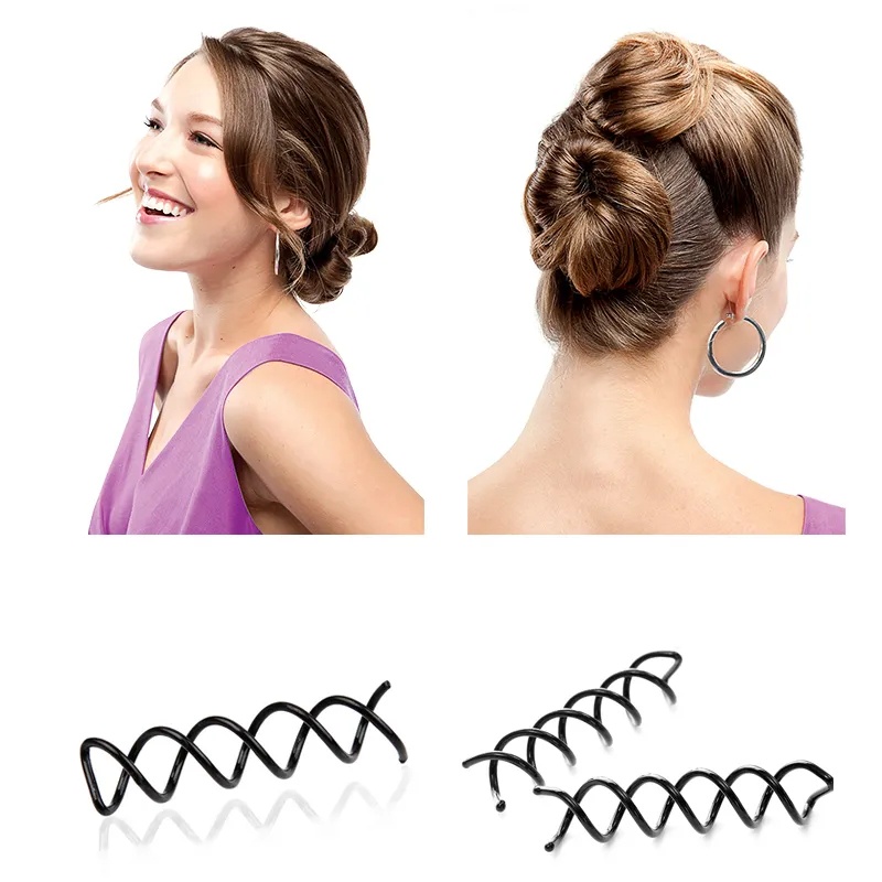 Kẹp Tóc Dạng Xoắn Phong Cách Hàn Quốc Thời Trang Cho Nữ