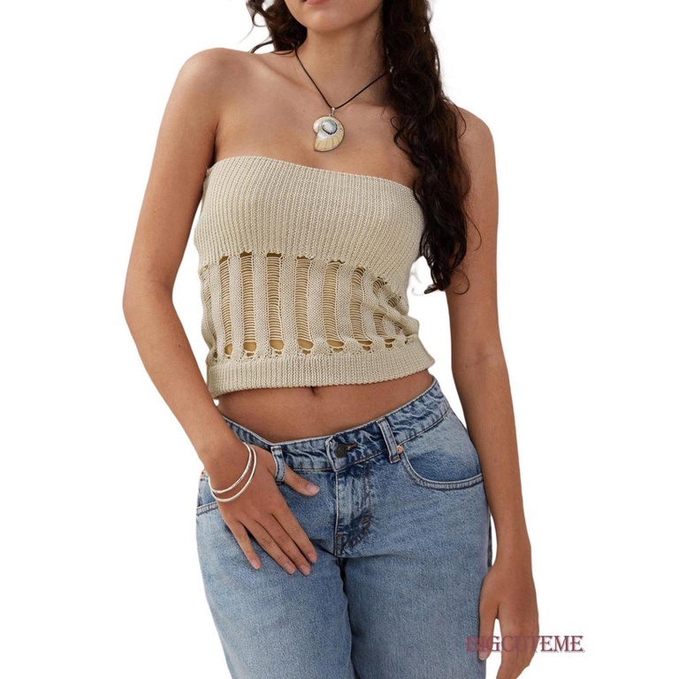 Áo Ống Màu Trơn Mùa Hè Cho Nữ