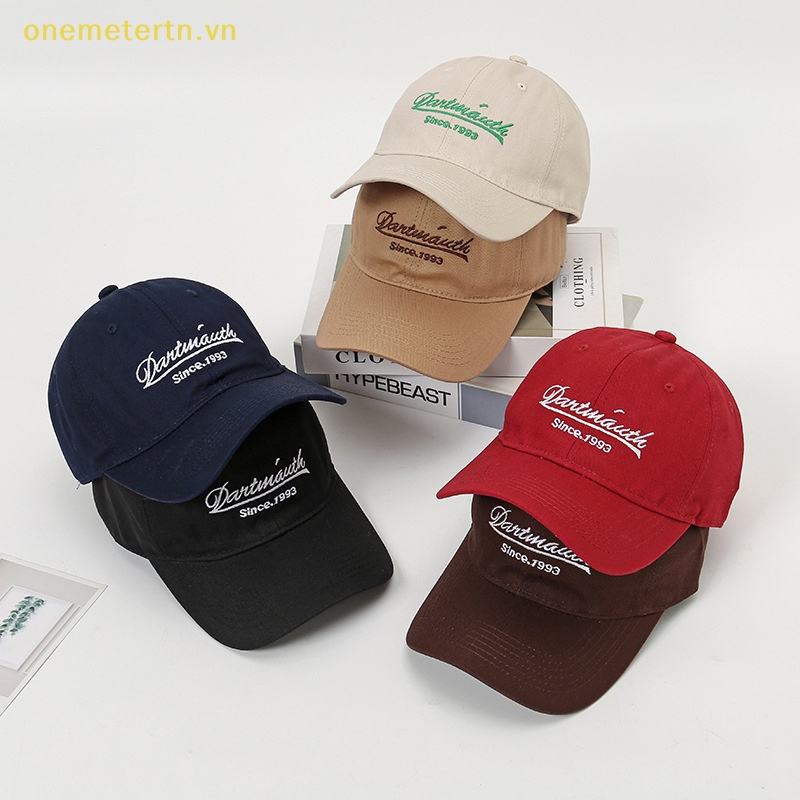 Mũ Lưỡi Trai Mềm Thêu Chữ Phong Cách Đường Phố Thời Trang Mùa Thu Cho Nam Và Nữ