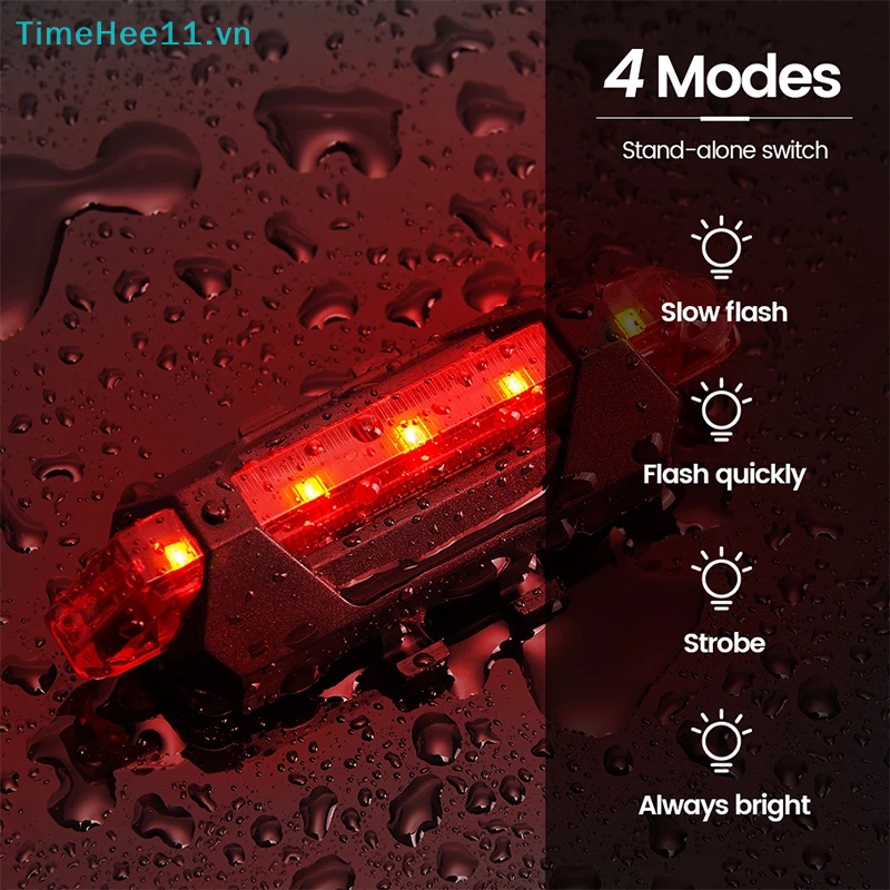 Bộ Đèn Pha LED Sạc USB Chuyên Dụng Cho Xe Đạp Leo Núi