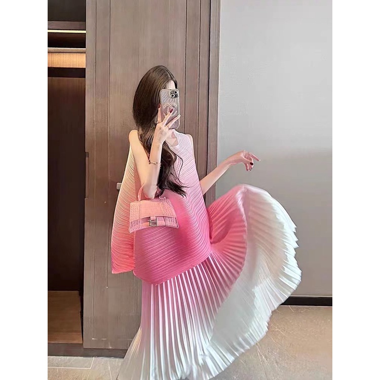 Set Áo Váy Hồng Thời Trang Mùa Hè 2023 Phong Cách Mới Cho Nữ