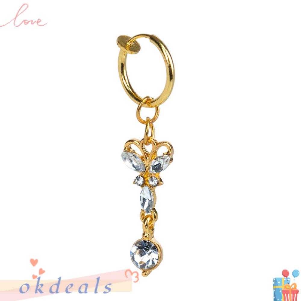 Khuyên Rốn Đính Đá Phong Cách Âu Mỹ Cá Tính