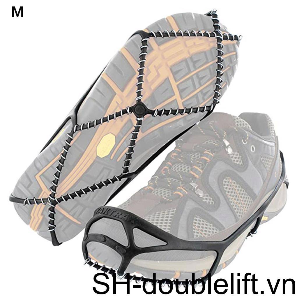 1 Cặp Đế Lót Giày Đi Tuyết Chống Trượt Thay Thế Tiện Dụng