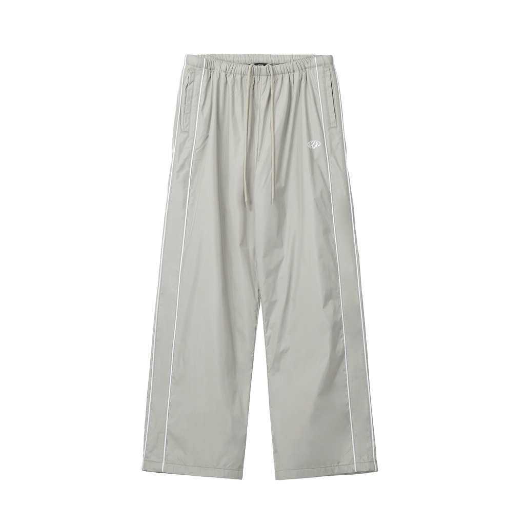 Mr Bense Quần Dù Thể Thao Dáng Rộng Họa Tiết Kẻ Sọc Phong Cách Đường Phố Mỹ