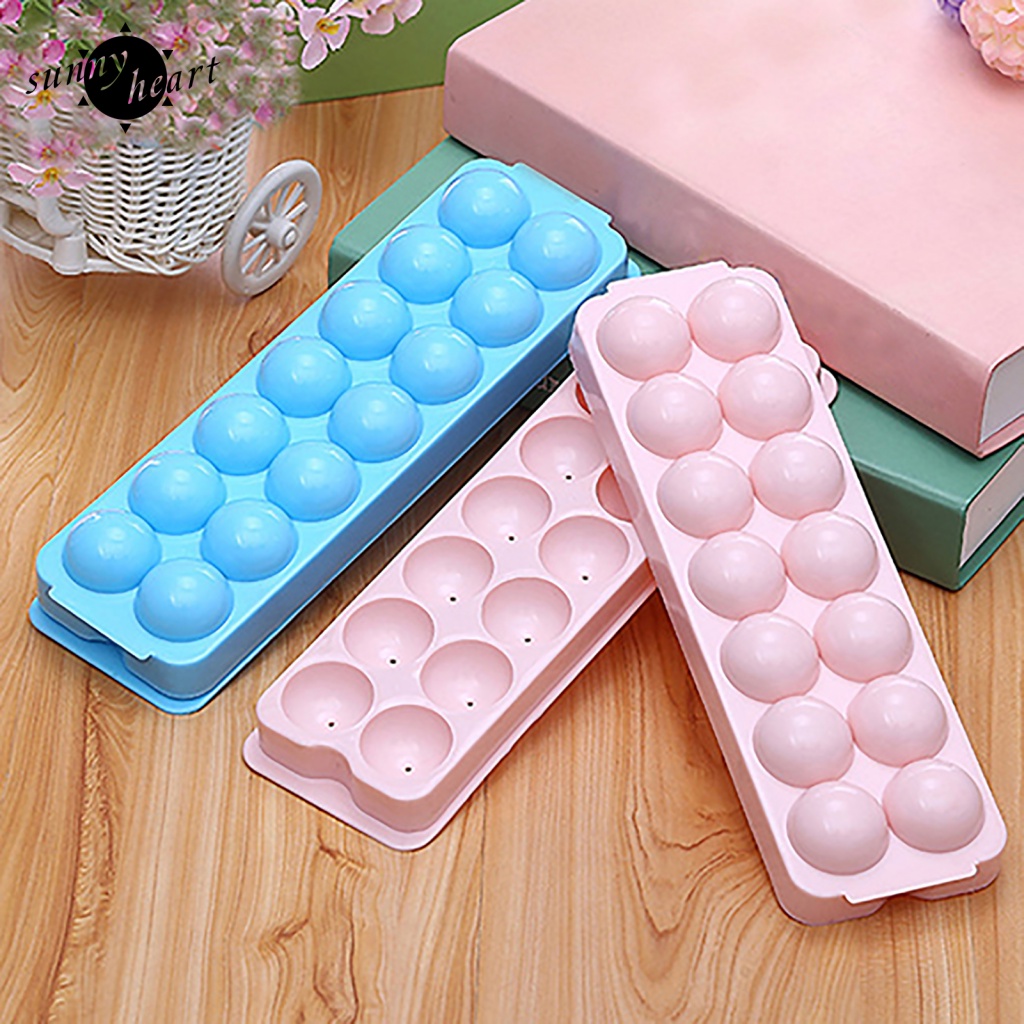 Khuôn Làm Đá Viên Bằng Silicon Mềm An Toàn Sử Dụng Khi Nấu Ăn