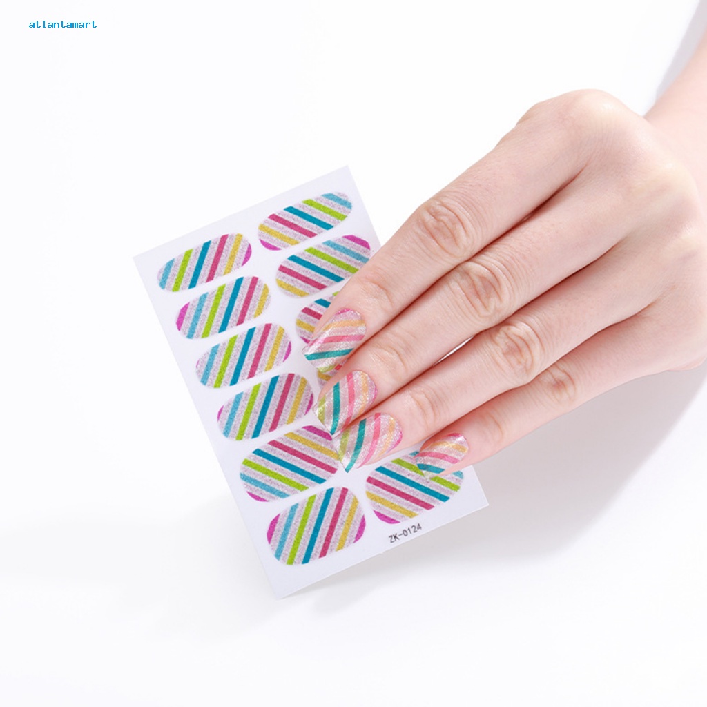 Túi Đựng Đồ Dùng Cao Cấp Tiện Dụng| 1 Bộ Miếng Dán Móng Tay Tự Dính Siêu Mỏng Chống Nước Dễ Sử Dụng