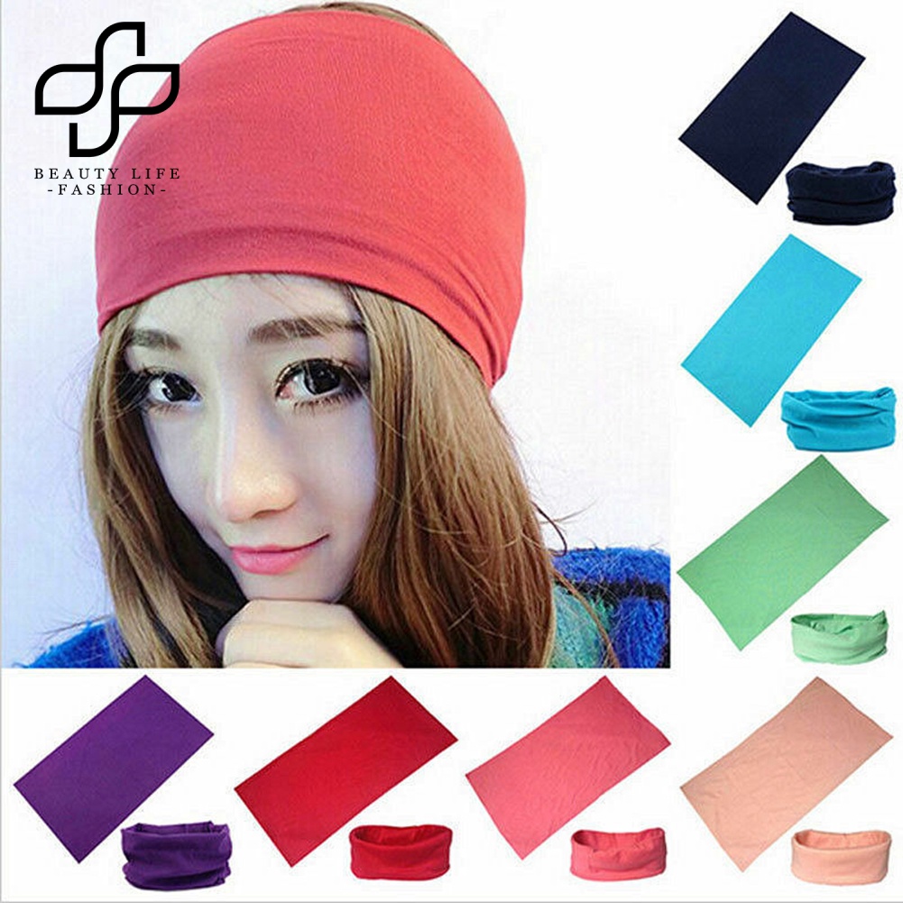 Bộ 5 Cái Khăn Choàng / Băng Đô / Mặt Chống Tia UV / Bụi Bẩn Phong Cách Thể Thao Thời Trang