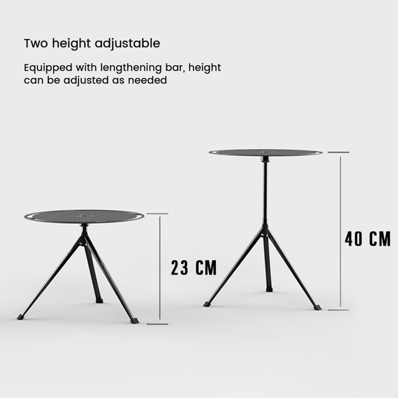 1 Bộ Bàn Tự Nâng Bằng Hợp Kim Nhôm Tiện Dụng Mang Theo Du Lịch Cắm Trại